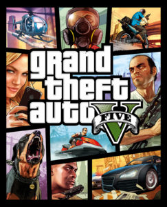 Imagen de portada del videojuego GTA V 