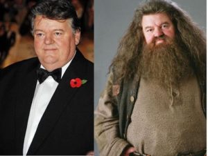 Robbie Coltrane, actor de Hagrid. 