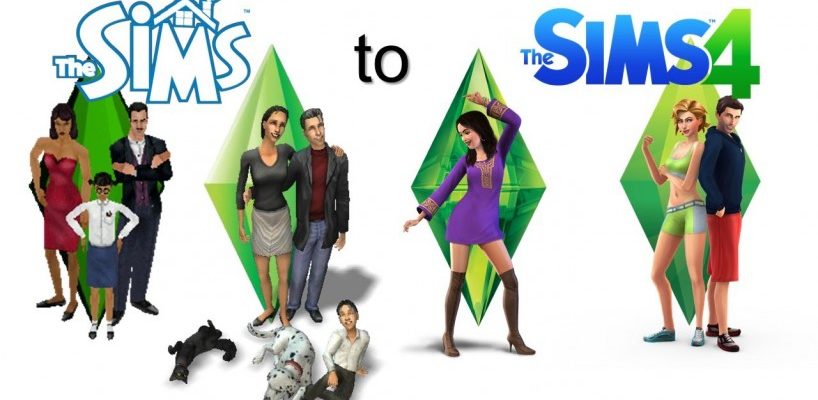 La evolución gráfica de Los Sims desde su primera entrega en 2000 hasta el presente. 